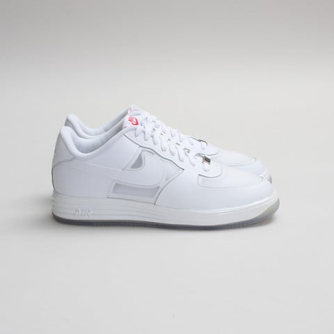 Nike Lunar Force 1 Fuse LTHR White White Available Now
