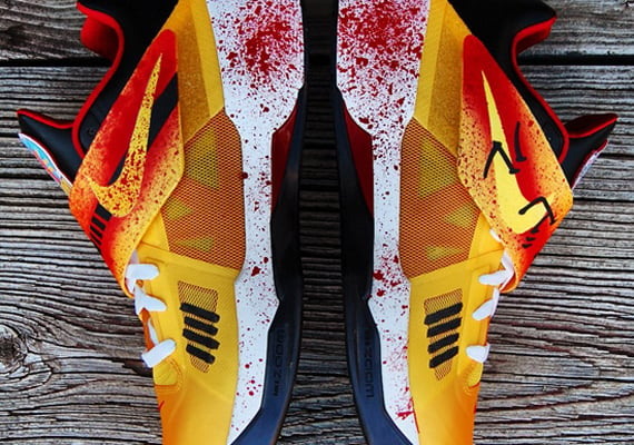 Nike Zoom KD IV Kill Bill Customs by Gourmet Kickz