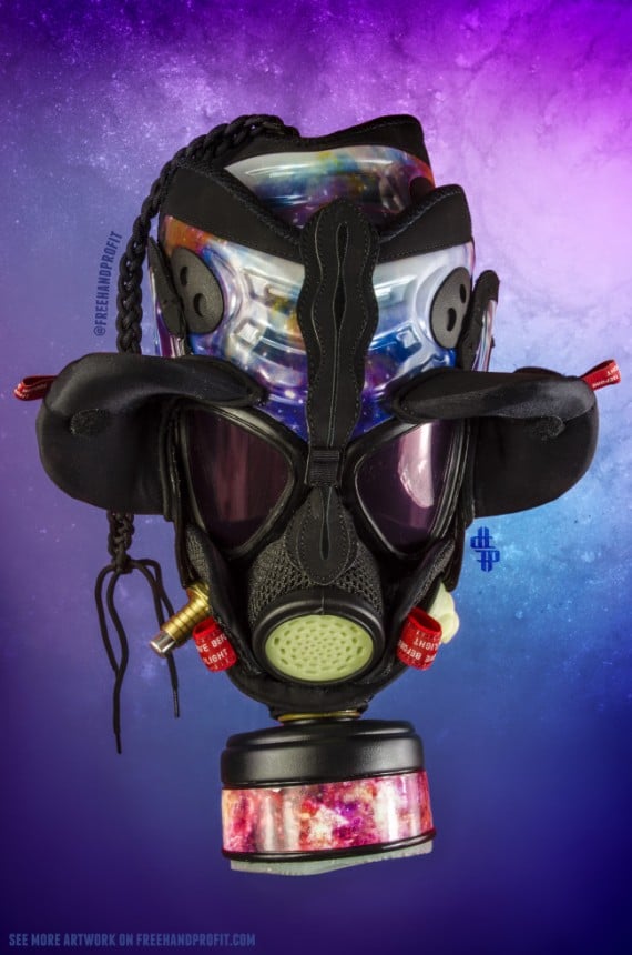 Nike Zoom Rookie Galaxy Gas Mask by Freehand Profit