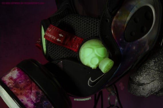 Nike Zoom Rookie Galaxy Gas Mask by Freehand Profit