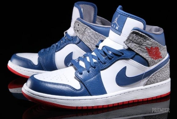 Now Available Air Jordan 1 Mid True Blue