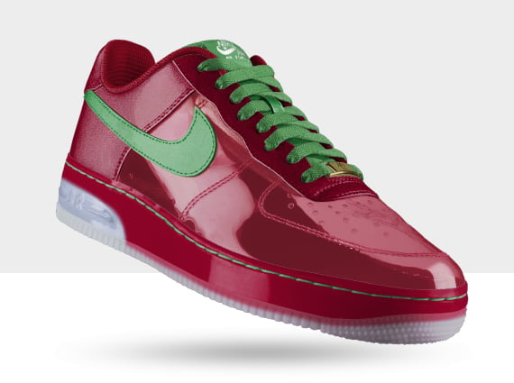 Now Available Clear Options for the Nike Air Force 1 iD