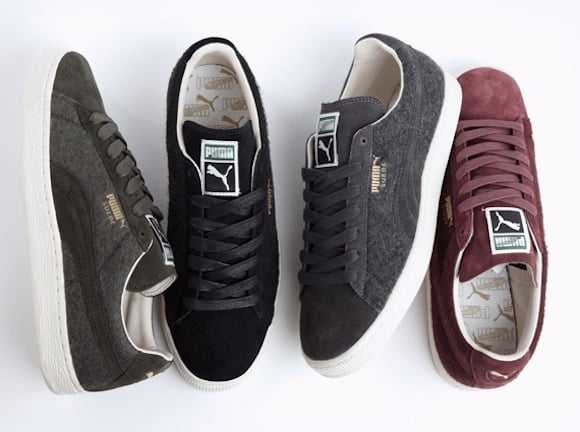 puma classic suede wool pack fall2013