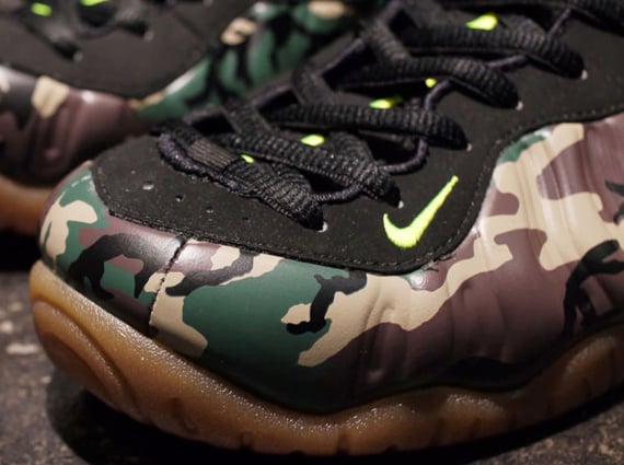 Release Reminder Camo Nike Air Foamposite Pro