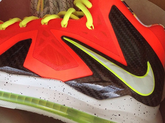 Release Reminder: “Infrared/Volt” Nike LeBron X (10) Elite