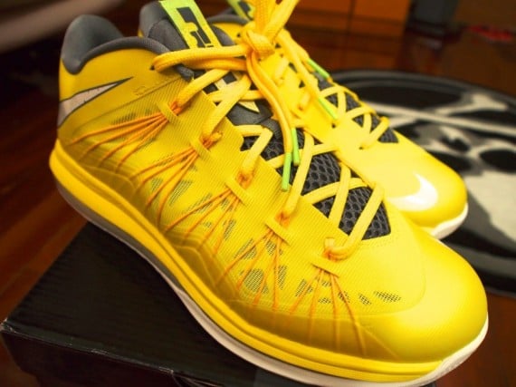 Release Update Nike LeBron X Low Sonic Yellow