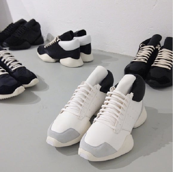 Rick Owens x adidas Collaboration First Look