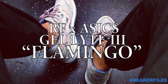 Ronnie Fieg Teases The Ronnie Fieg x Asics Gel Lyte III Flamingo