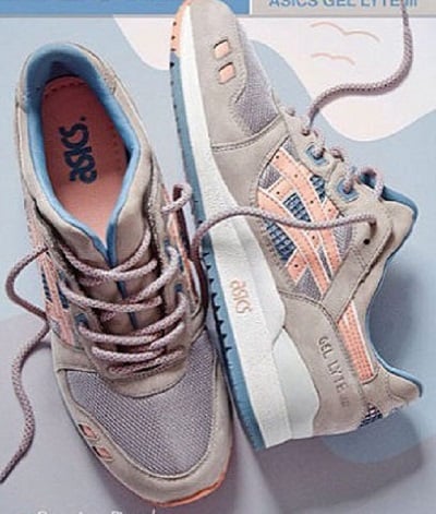 Teaser Ronnie Fieg x Asics Gel Lyte III FlamingoAC