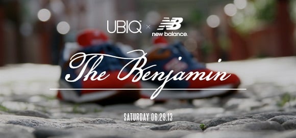 Teaser UBIQ x New Balance 1600 The Benjamin