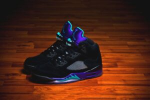 Purple Grey Black 2011 Mid Jordan Nike Military Boots Black