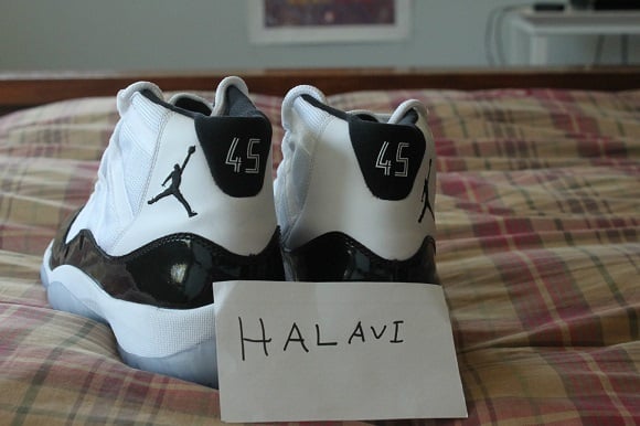 WTF Air Jordan XI 11 Retro Concord 45 Samples Flood Ebay