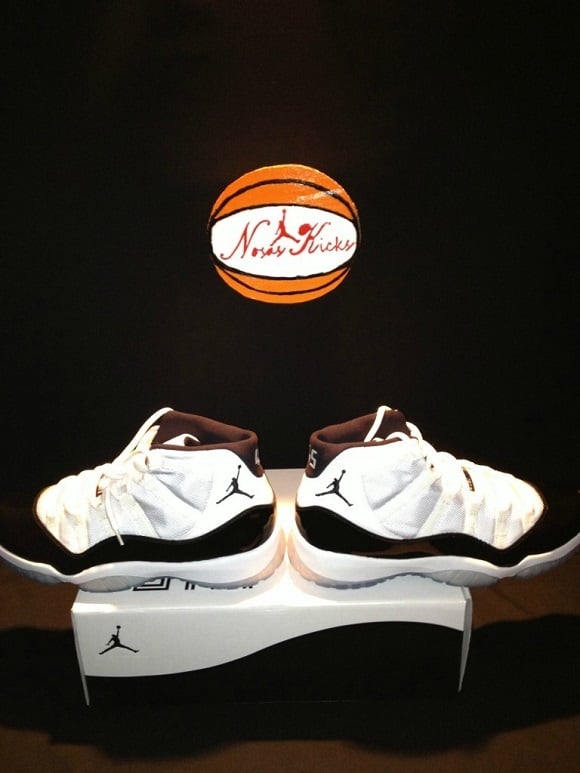 WTF Air Jordan XI 11 Retro Concord 45 Samples Flood Ebay