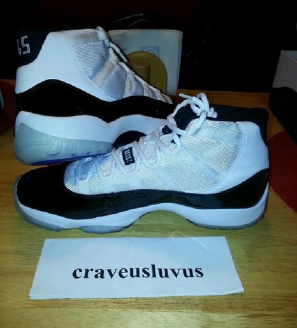 WTF Air Jordan XI 11 Retro Concord 45 Samples Flood Ebay