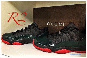 gucci jordans 11