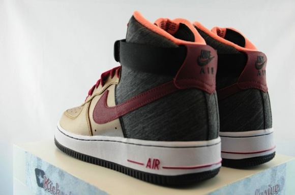 Nike Air Force 1 Hi Ale Brown Noble Red New Release