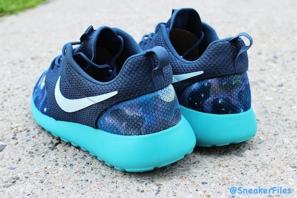 Nike Roshe Run Nebula Blues Nova Reds Customs by EddieGvrciv