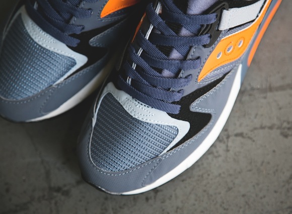 Saucony Grid 9000 Navy Orange New Release