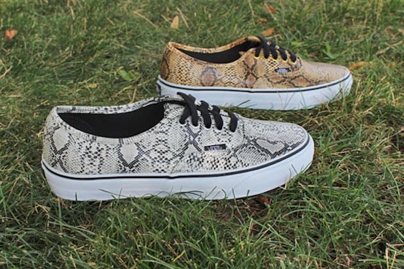 Vans Classics Snakeskin Pack Now Available
