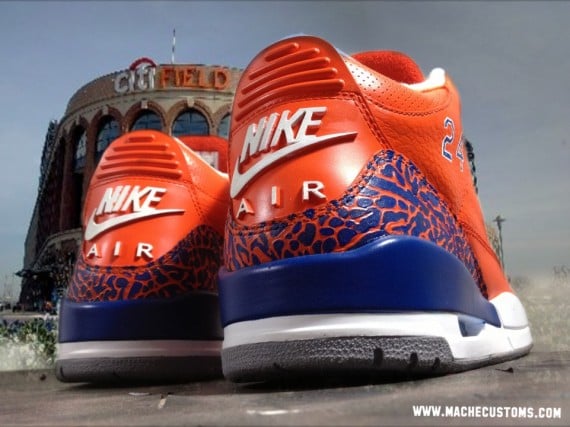 Air Jordan III MLB All-Star for Pedro Alvarez by Mache Customs