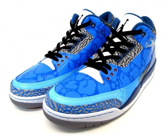 Air Jordan III Orlando Magic Customs by Sekure D