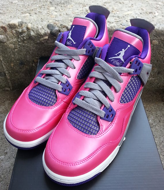 Air Jordan IV GS Pink Flash Yet Another Look