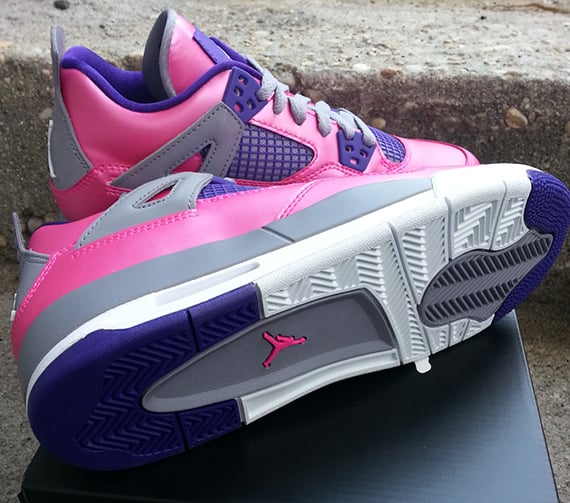 Air Jordan IV GS Pink Flash Yet Another Look