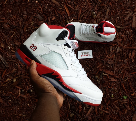 Air Jordan V Fire Red Yet Another Look