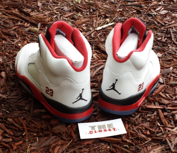 Air Jordan V Fire Red Yet Another Look