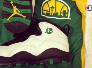 New Grey And Blue Air Max 95 Custom Jordan Futures For Sale