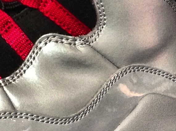 Air Jordan X Silver Patent Teaser