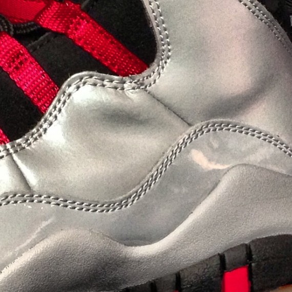 Air Jordan X Silver Patent Teaser