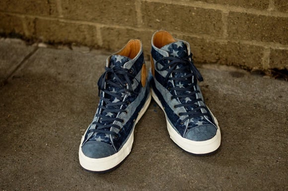 Converse First String Chuck Taylor All Star Denim Stars And Stripes Available Now