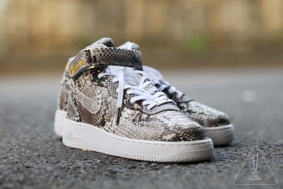 Nike Air Force 1 Mid Python Customs by 368Sneakers