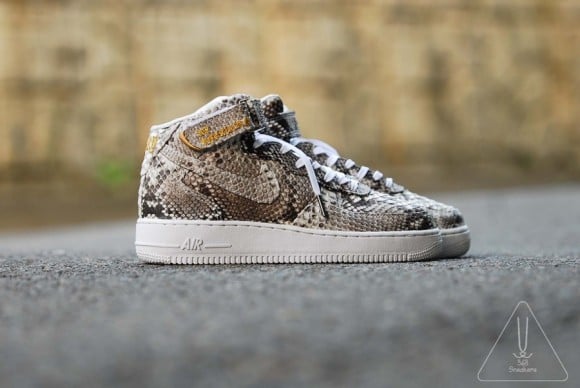 Nike Air Force 1 Mid Python Customs by 368Sneakers