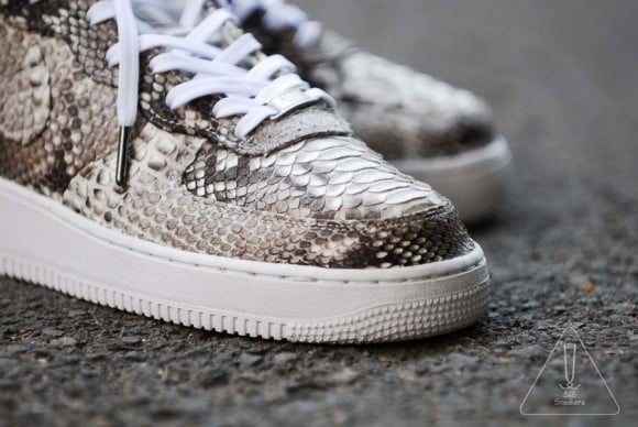 Nike Air Force 1 Mid Python Customs by 368Sneakers