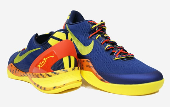 blue and yellow kobes