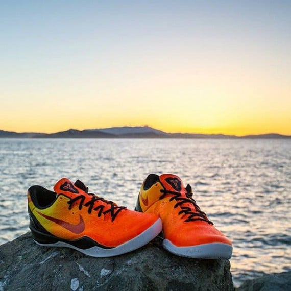  Nike Kobe 8 Sunset by JP Custom Kicks