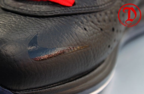 Nike LeBron 8 Black Widow by Dank Customs