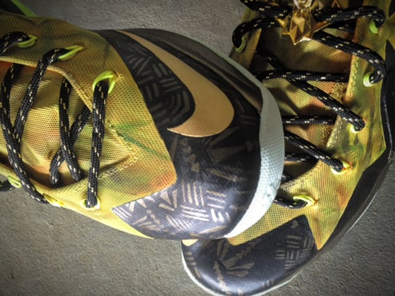 Nike LeBron X Elite “2-Time Champ Fusion” by Mache Customs