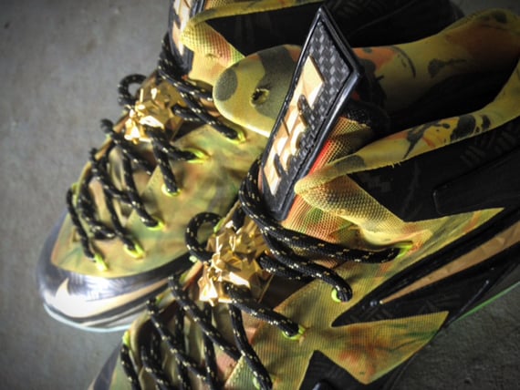 Nike LeBron X Elite 2 Time Champ Fusion by Mache Customs