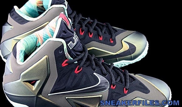 Nike LeBron XI “Armory Slate” : Detailed Look