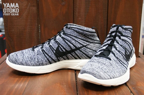 Nike Lunar Flyknit Chukka Black White Sail First Look