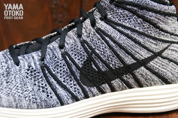 Nike Lunar Flyknit Chukka Black White Sail First Look