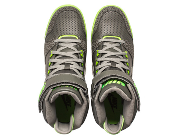 Nike WMNS Air Revolution Sky Hi Grey  Neon Safari Now Available