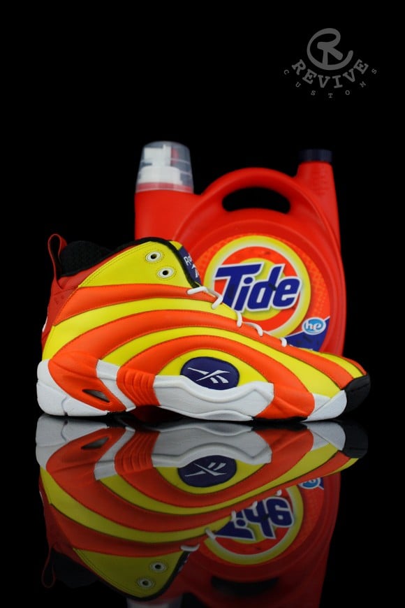 Reebok Shaqnosis Tide Product Placement by Revive Customs