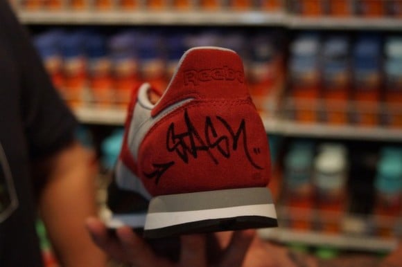Stash Paints Live At Overkills Reebok Classic Leather City Series Release
