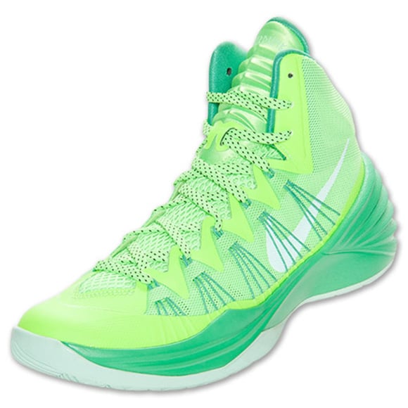 nike hyperdunk neon green