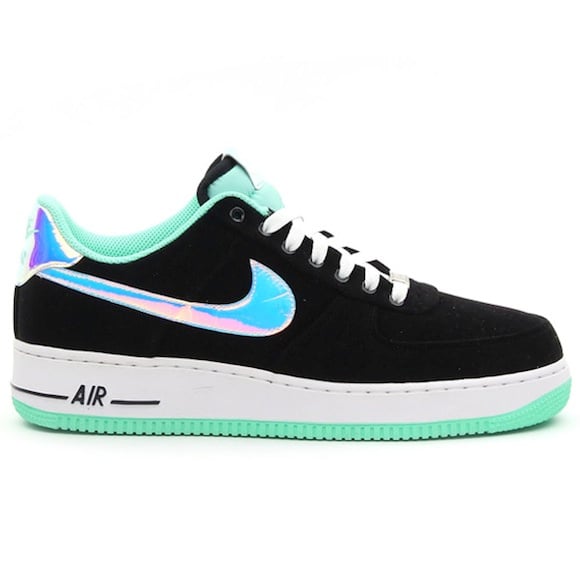 Nike Air Force 1 Low (Black/Green Glow)- SneakerFiles