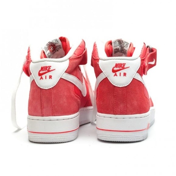 Nike Air Force 1 Mid Fusion Red Now Available